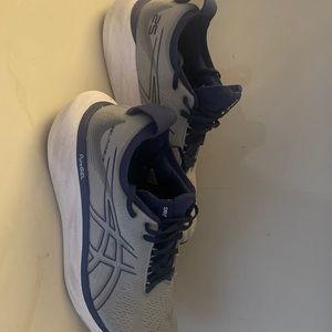 ASICS GEL-Nimbus 25 Men’s running shoes Sheet Rock/Indigo Blue, size 11